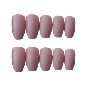 Soft Ballet Press-On Nails