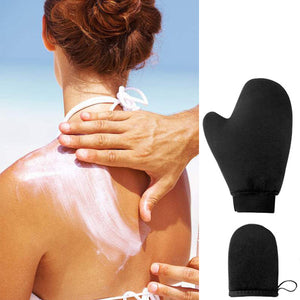 Tanning applicator mitt