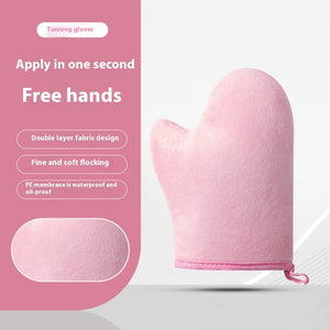 Tanning applicator set