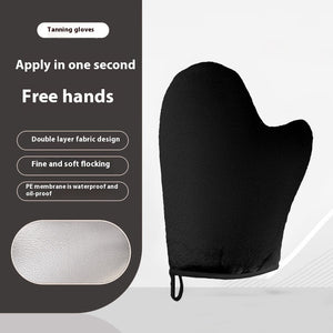 Tanning applicator set