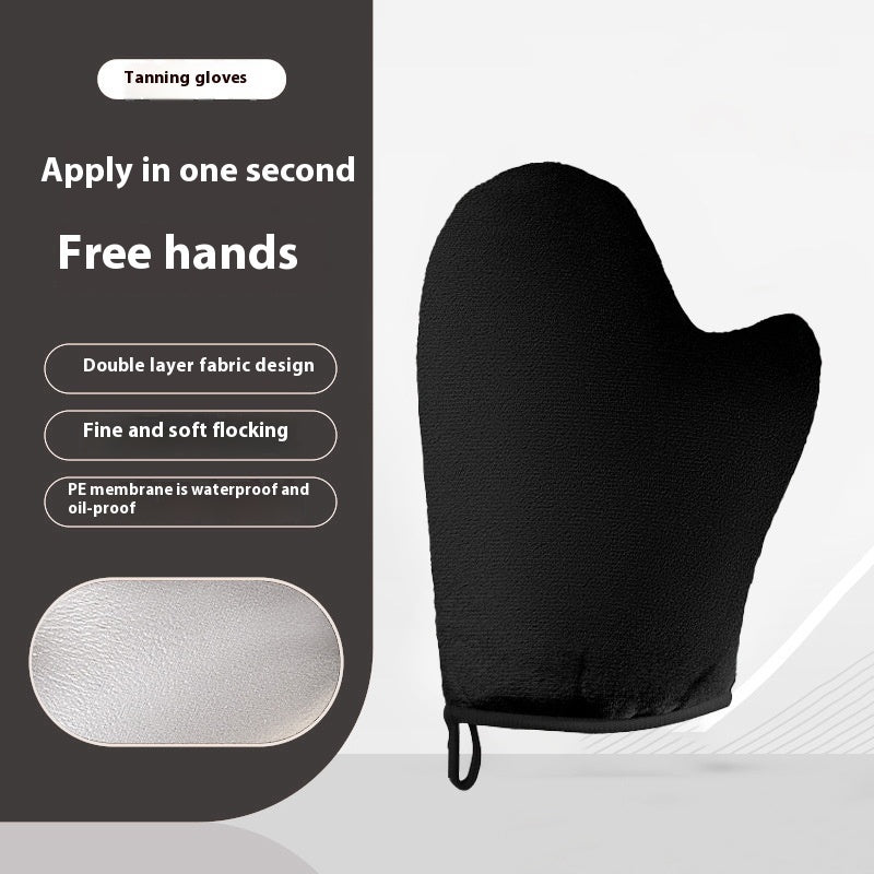 Tanning applicator set