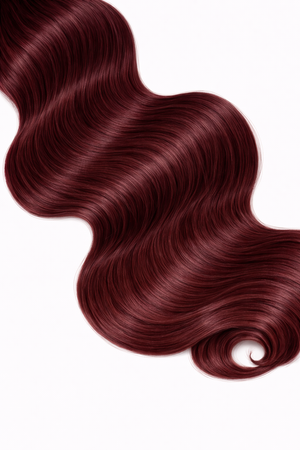 Body Wave Clip In Hair Extensions — #99J Burgundy