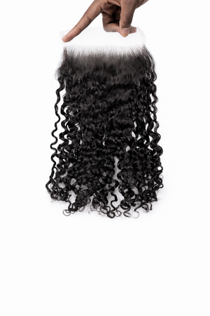 3C 4A Burmese Curly HD Lace Closure