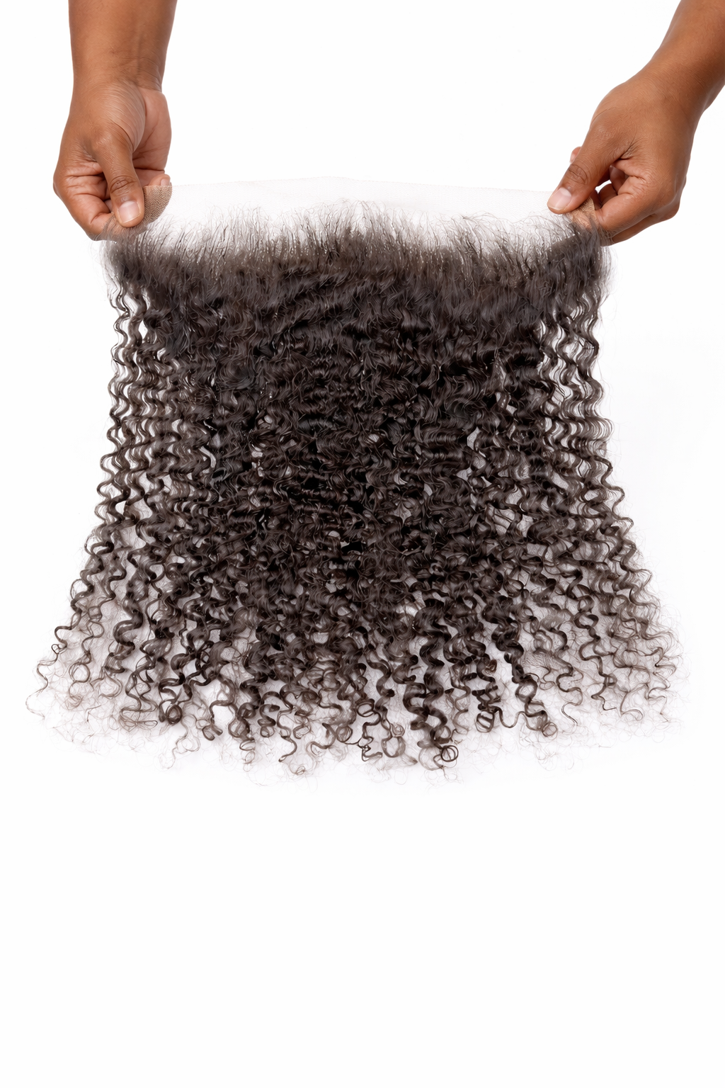 3C 4A Burmese Curly HD Lace Frontal