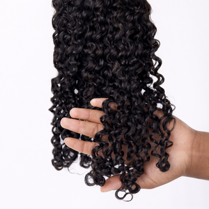 3C 4A Burmese Curly Clip In Hair Extensions