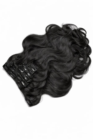 Body Wave Clip In Hair Extensions — Vibrant Auburn #33