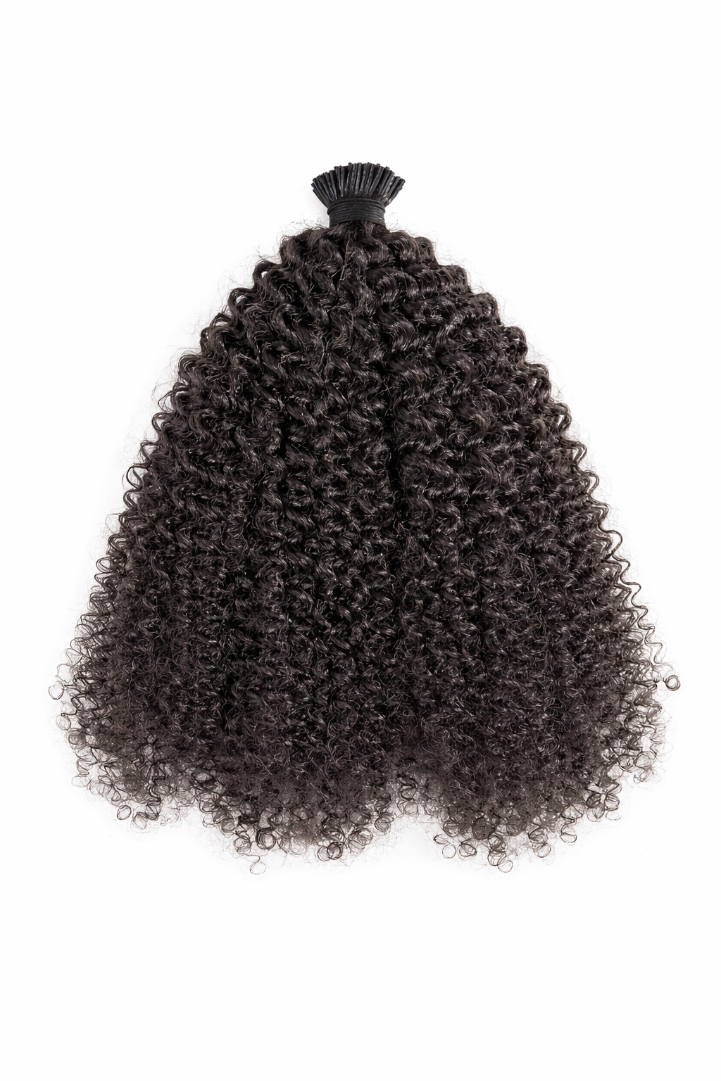 Kinky Curly K-Tip Hair Extensions  4A/3C