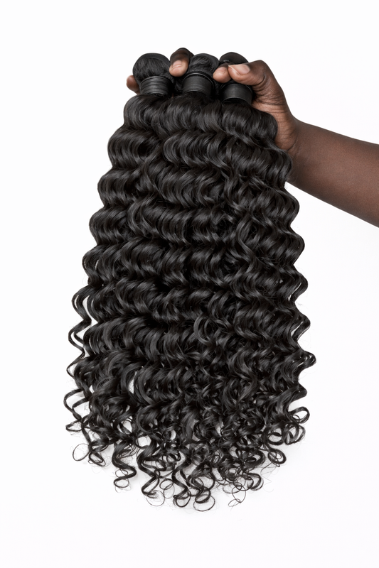 Brazilian Virgin Deep Wave Hair Bundles