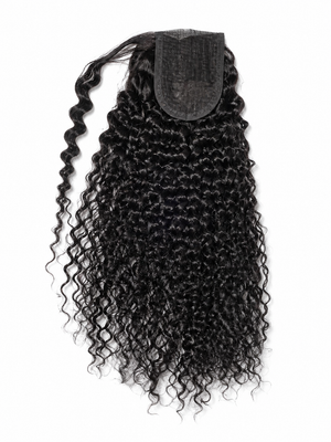 Loose Curly Drawstring & Wrap Ponytail