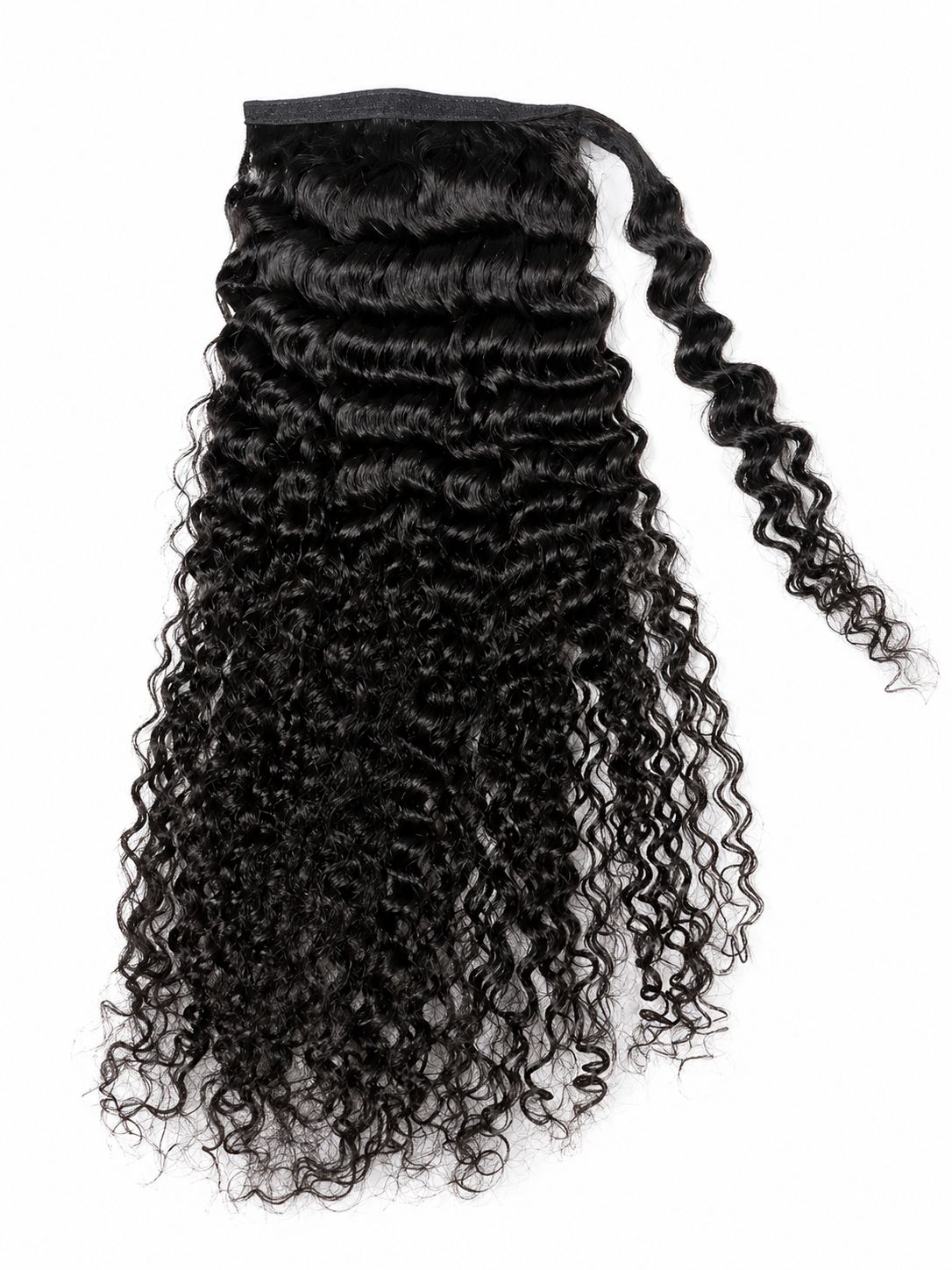 Loose Curly Drawstring & Wrap Ponytail