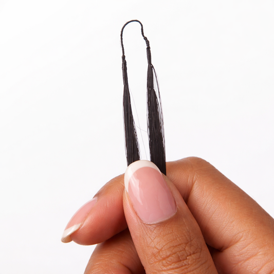 Burmese Curly Crochet Human Hair Extensions 3B/3C