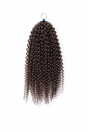 Kinky Curly Crochet Human Hair Extensions 3C