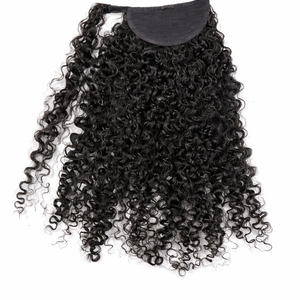 Kinky Curly Wraparound Ponytail