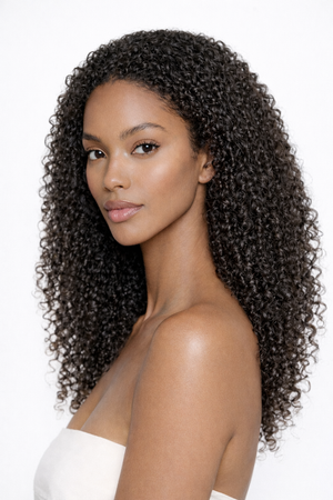 3B 3C Kinky Curly Clip In Hair Extensions