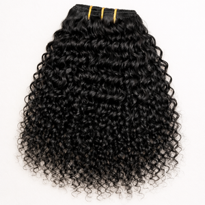 3B 3C Kinky Curly Clip In Hair Extensions