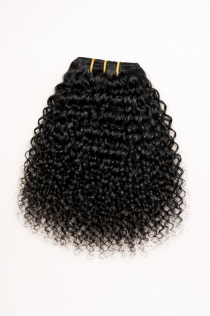 3B 3C Kinky Curly Clip In Hair Extensions