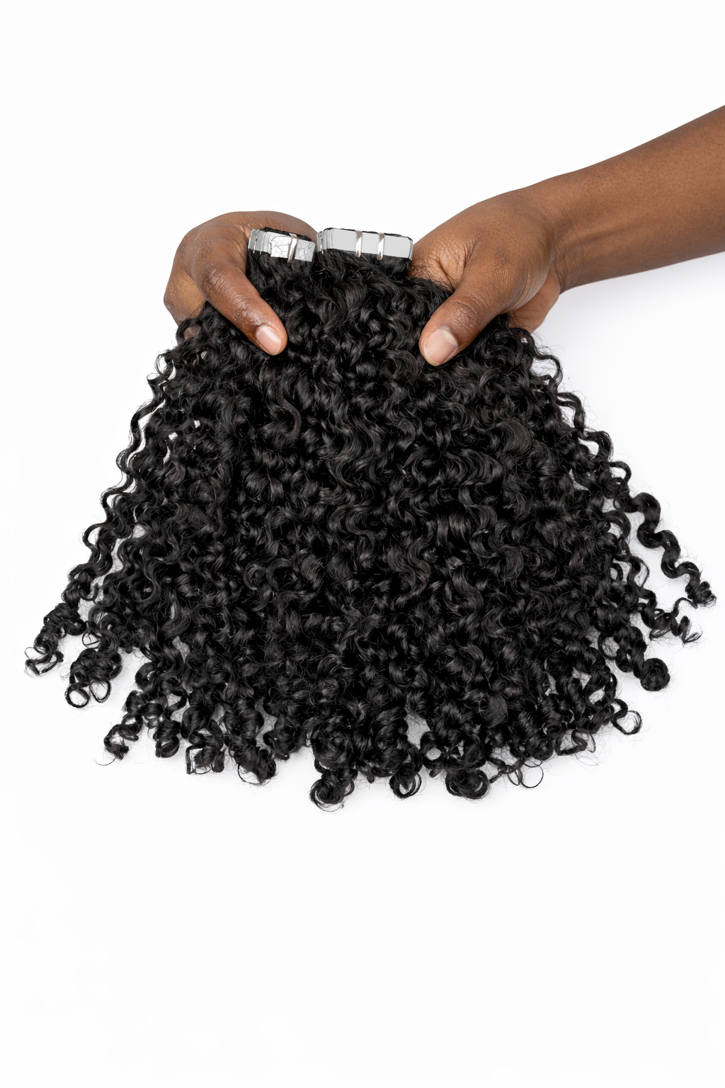 Burmese Curly Tape-In Extensions