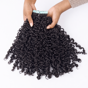 Burmese Curly Tape In Extensions