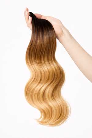 Body Wave Clip In Hair Extensions — Ombre Blonde T1B/27