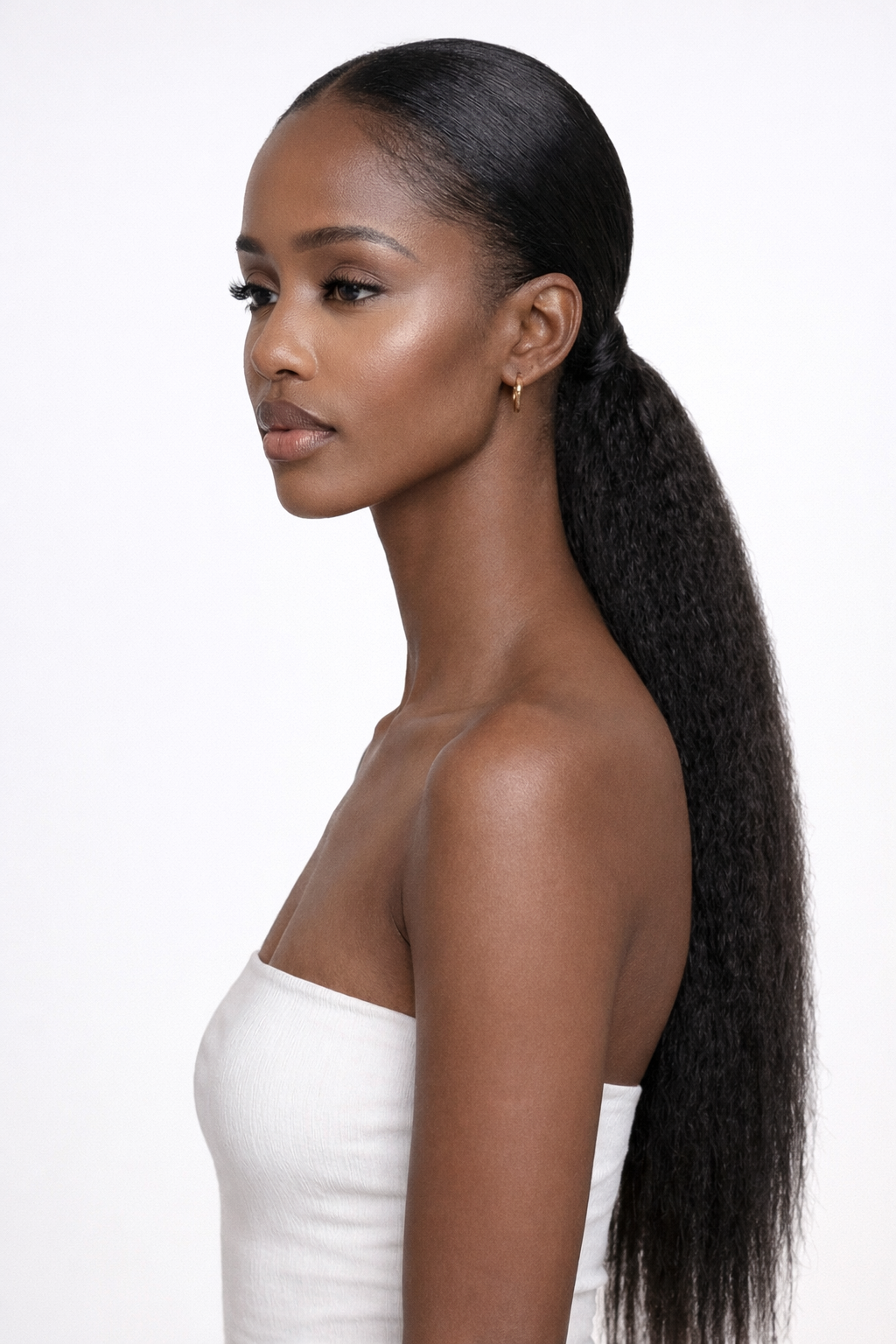 Kinky Straight Wrap Ponytail