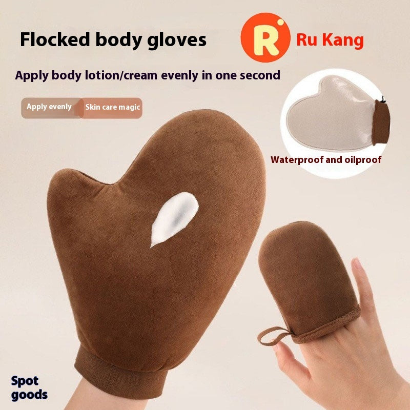 Tanning applicator set