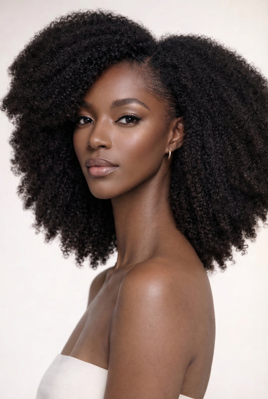 4B 4C Clip In Hair Extensions