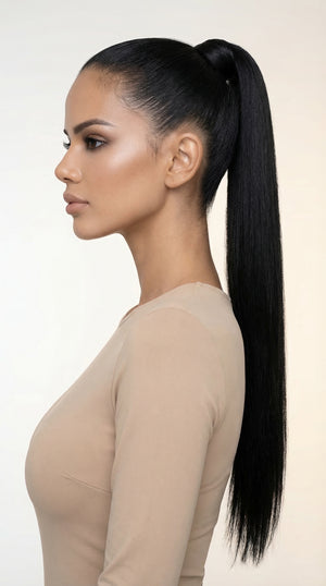 Straight Brazilian Drawstring Ponytail