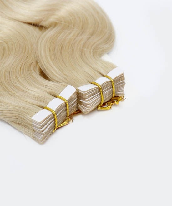 613 Blonde Body Wave Tape In Extensions